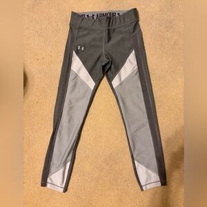 Under Armour Charcoal and Light Gray Leggings